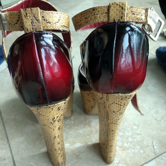 Platform strapy heel - Picture 7 of 7